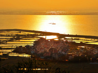 Gaochun Gucheng Lake sunset